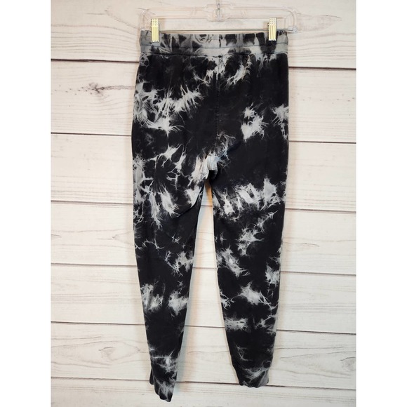 Jane & Delancey‎ Women's Black White Tie Dye High Rise Joggers Pants Size XS - Picture 2 of 7
